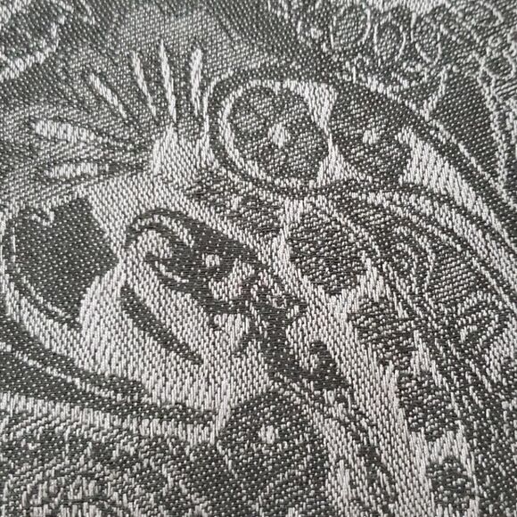 Charcoal gray large scarf, shawl. So soft. - Picture 8 of 8